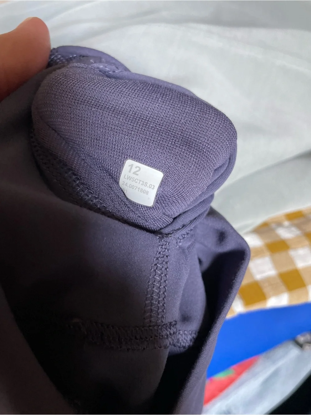 Lululemon women's size 12 purple athletic leggings